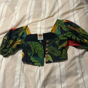 Farm Rio crop top